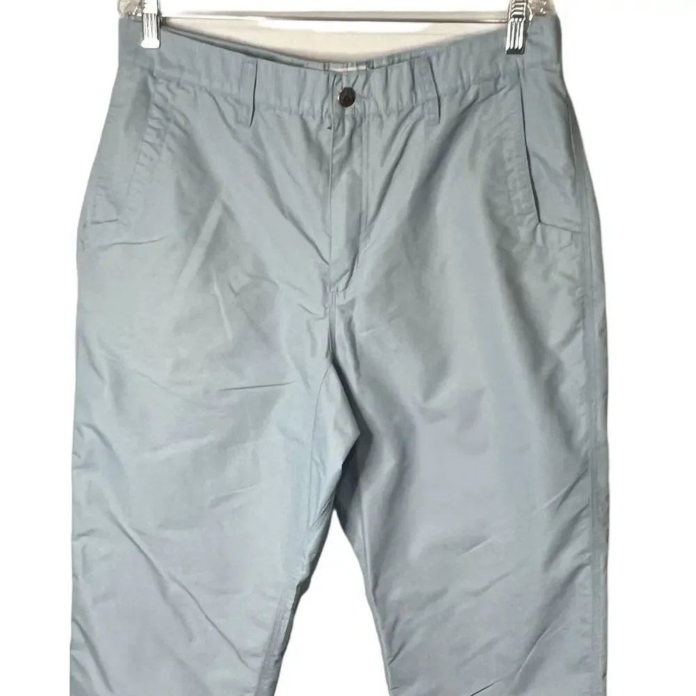 Mountain Khakis Outdoor Pants Mens 36W Blue Action Gussett Straight Leg Pockets